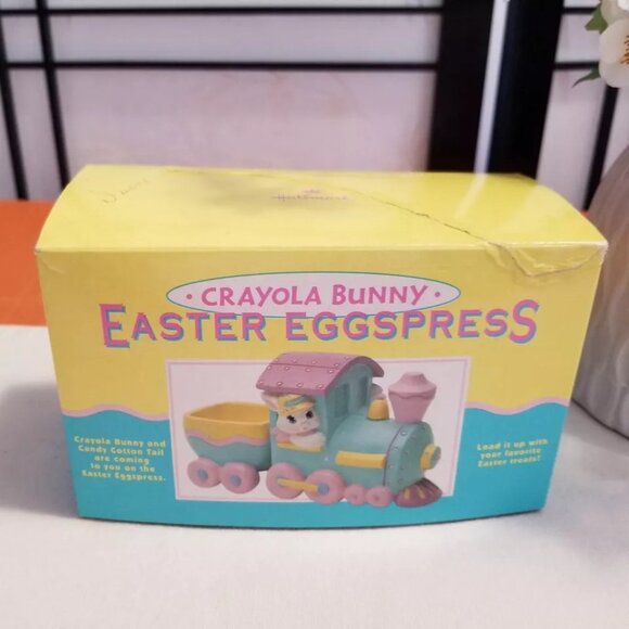 1993 Crayola Bunny Easter Eggspress Train - Hallmark - New in Box - Picture 5 of 7